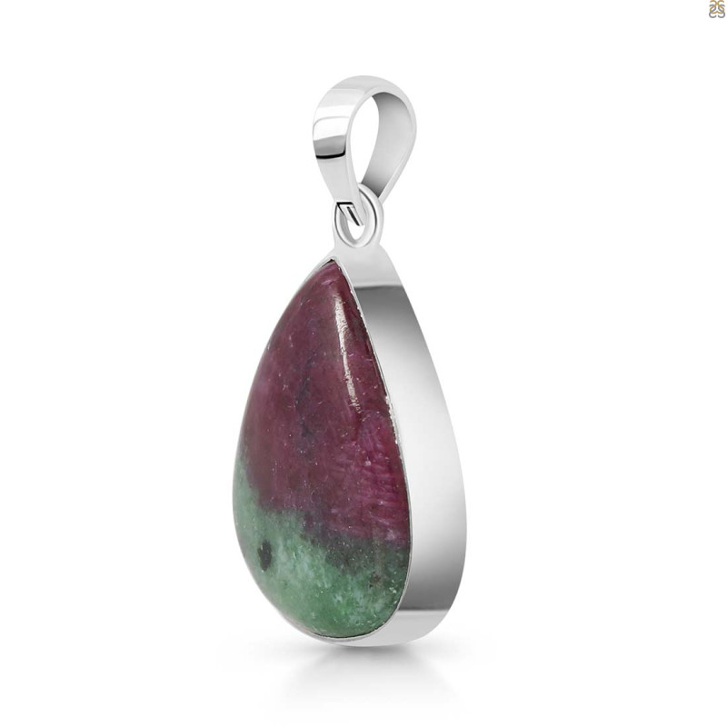 Ruby Zoisite Pendant-SP