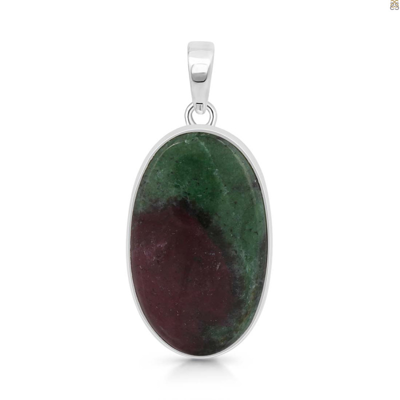Ruby Zoisite Pendant-SP RZS-1-47