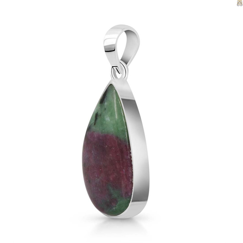 Ruby Zoisite Pendant-SP