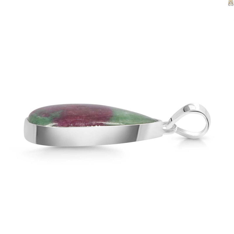 Ruby Zoisite Pendant-SP RZS-1-48