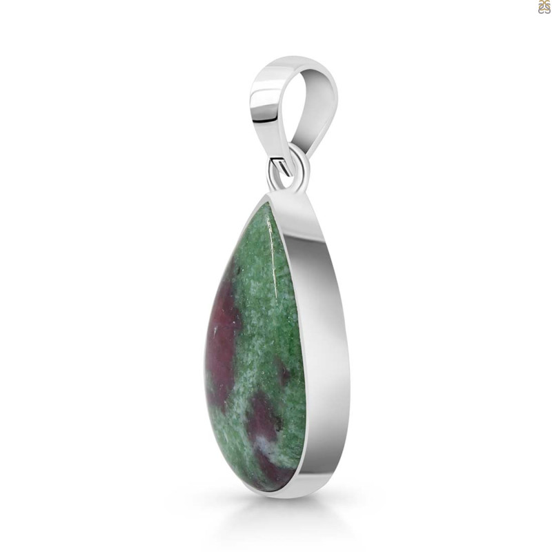 Ruby Zoisite Pendant-SP