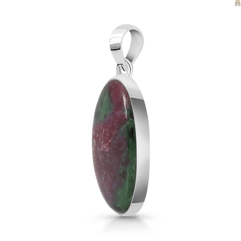 Ruby Zoisite Pendant-SP