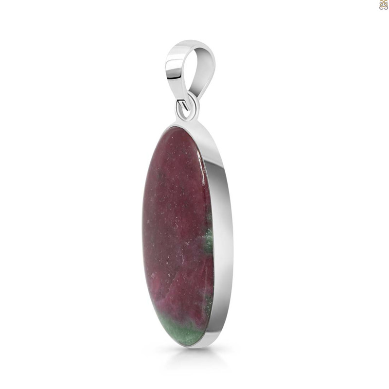 Ruby Zoisite Pendant-SP
