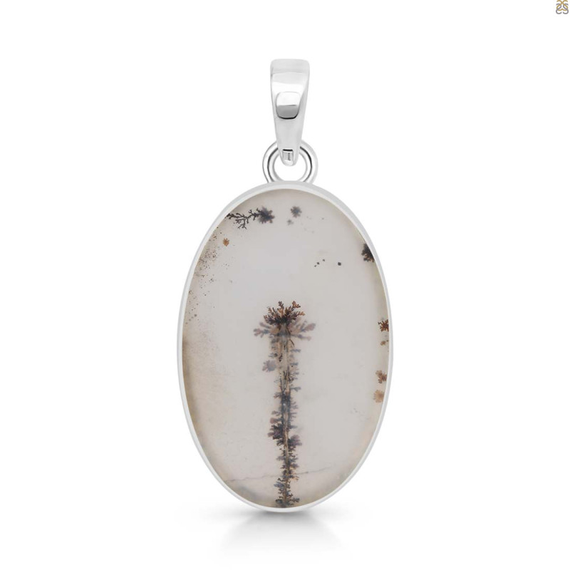 Scenic Agate Pendant-SP SCA-1-10