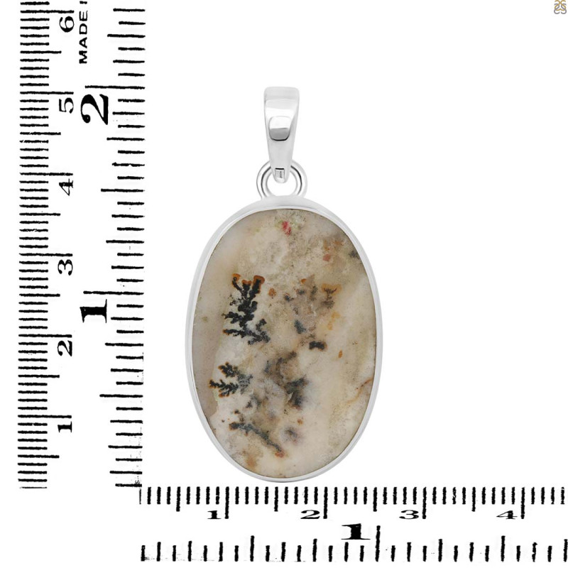 Scenic Agate Pendant-SP SCA-1-11