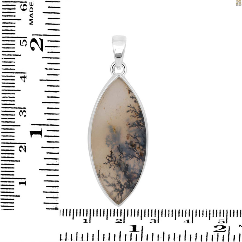 Scenic Agate Pendant-SP SCA-1-15