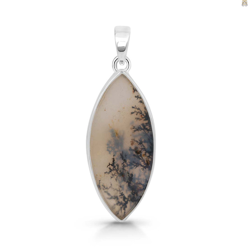Scenic Agate Pendant-SP SCA-1-15