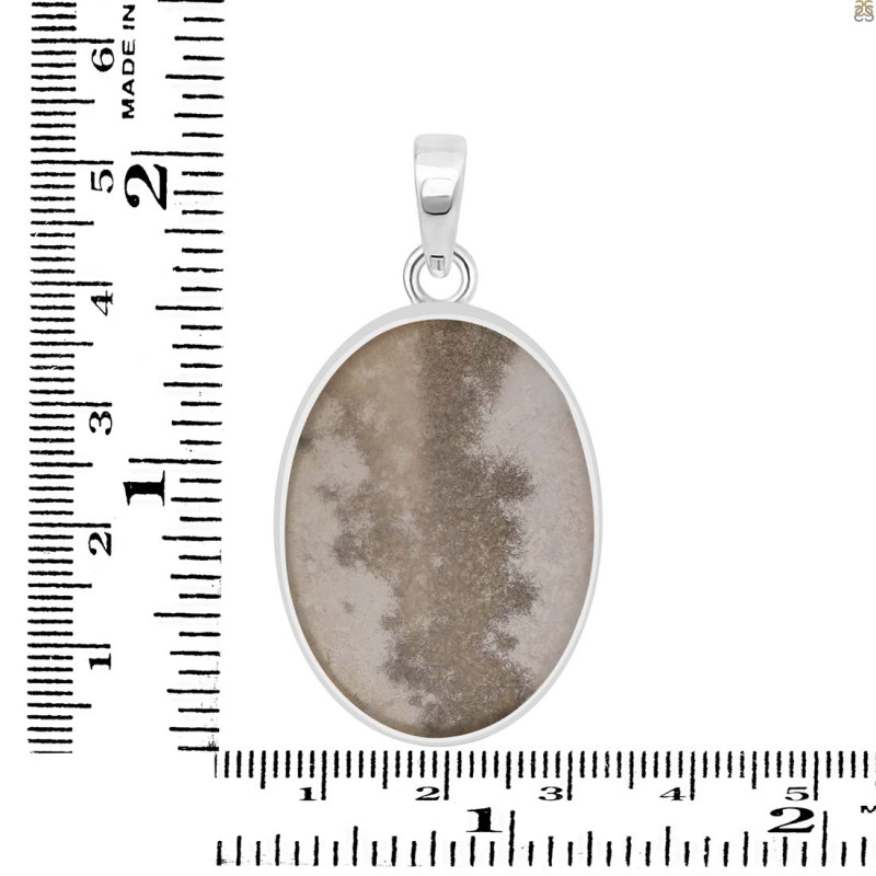 Scenic Agate Pendant-SP SCA-1-17