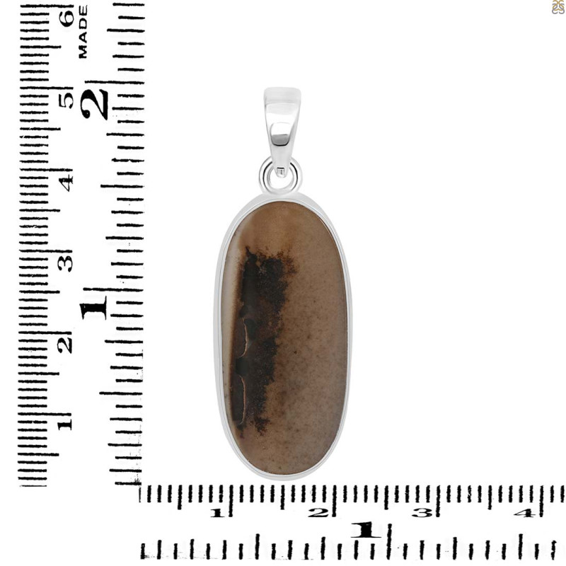 Scenic Agate Pendant-SP SCA-1-32