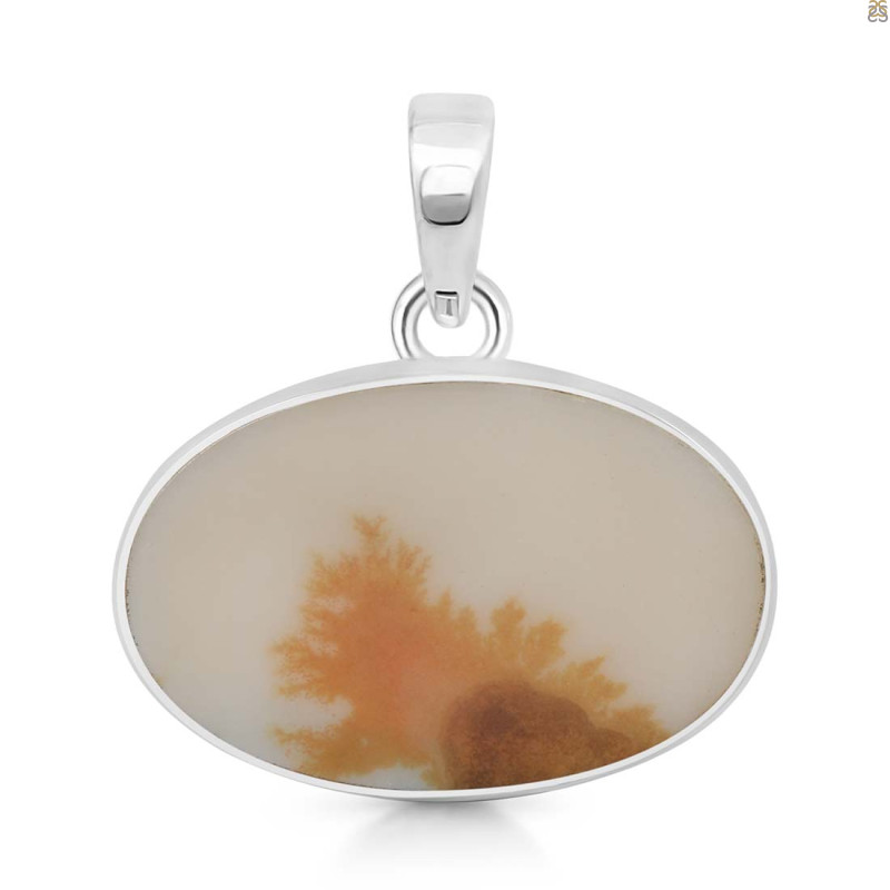 Scenic Agate Pendant-SP SCA-1-45