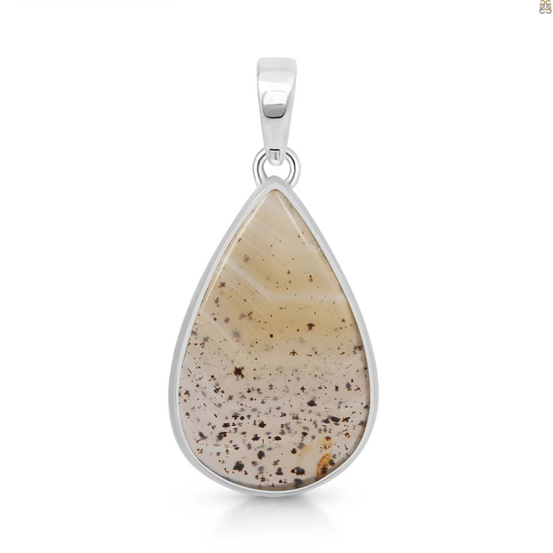 Scenic Agate Pendant-SP SCA-1-48