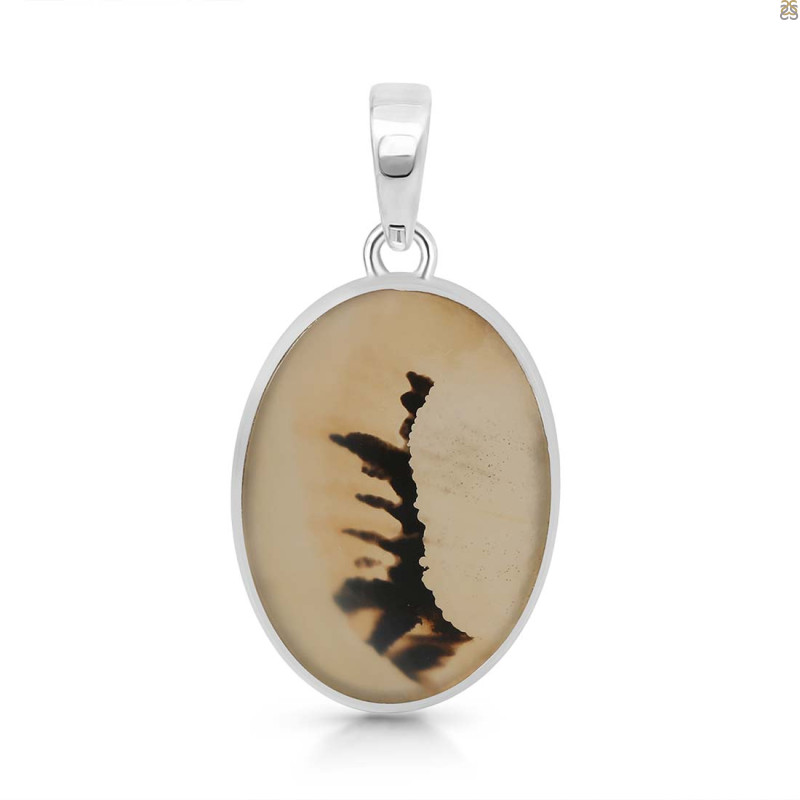 Scenic Agate Pendant-SP SCA-1-50