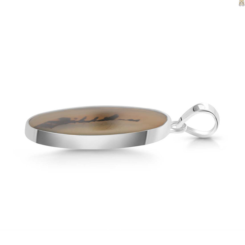 Scenic Agate Pendant-SP SCA-1-50