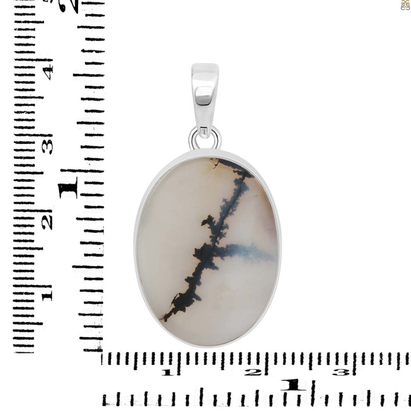 Scenic Agate Pendant-SP SCA-1-60