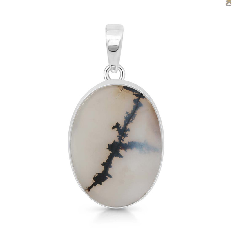 Scenic Agate Pendant-SP SCA-1-60