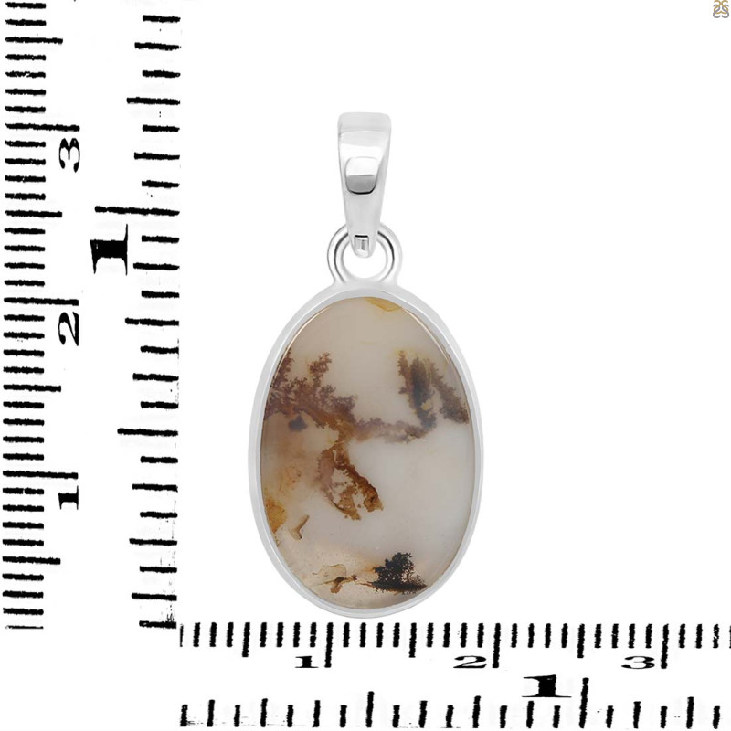 Scenic Agate Pendant-SP SCA-1-71