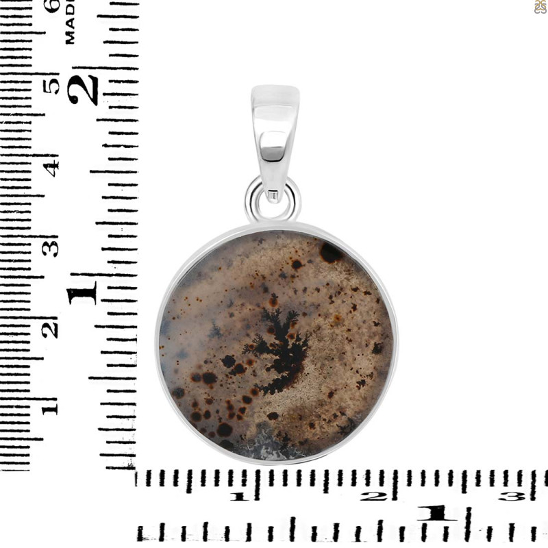 Scenic Agate Pendant-SP SCA-1-78