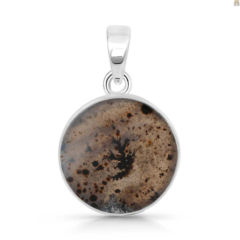 Scenic Agate Pendant-SP SCA-1-78