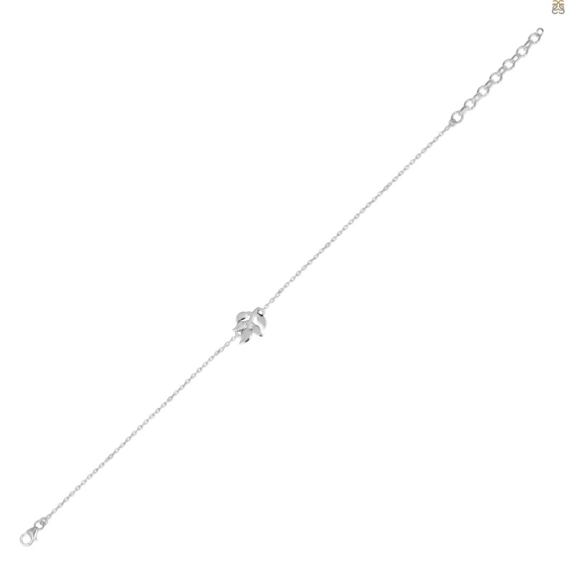 Plain Silver Bracelet