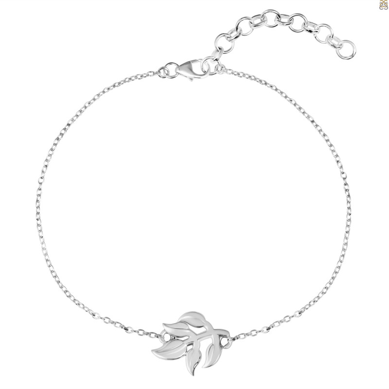 Plain Silver Bracelet PS-RDAL-11