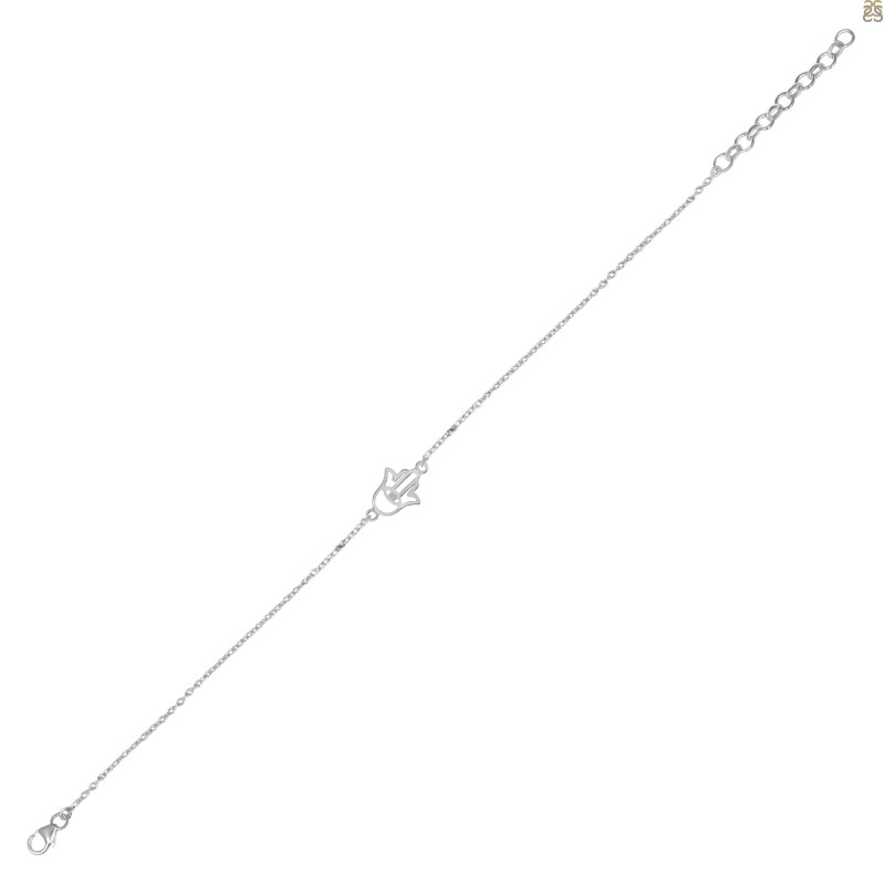 Plain Silver Bracelet