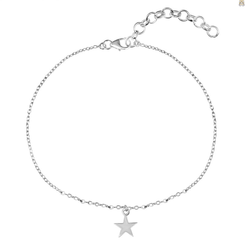 Plain Silver Bracelet PS-RDAL-16