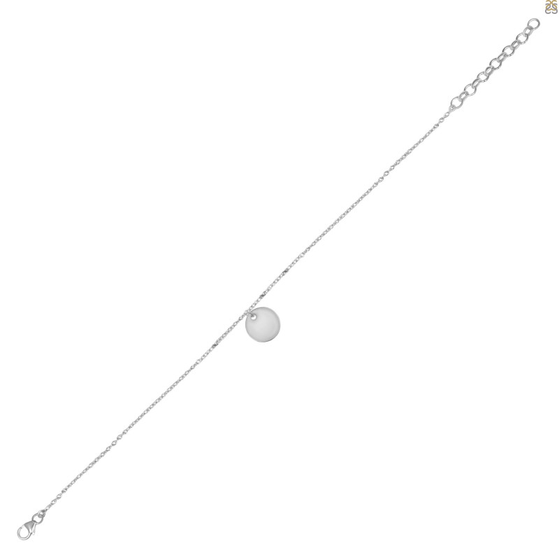 Plain Silver Bracelet