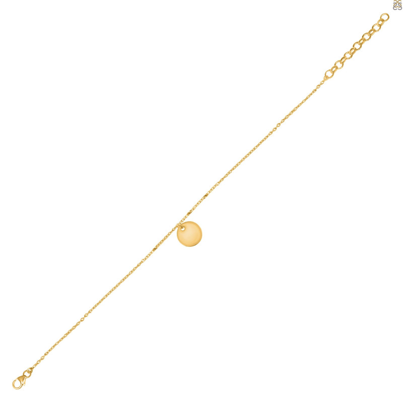 Plain Silver Bracelet PS-RDAL-17