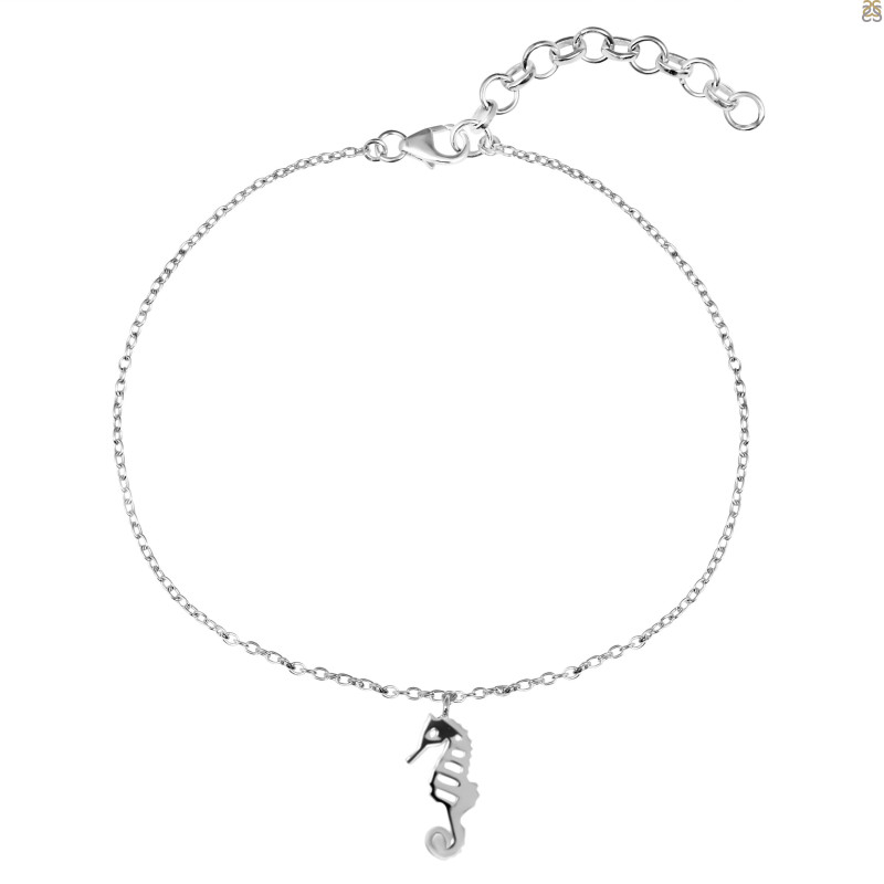 Plain Silver Bracelet PS-RDAL-33