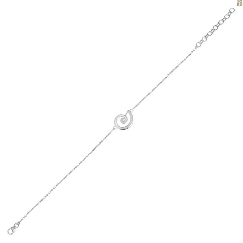 Plain Silver Bracelet