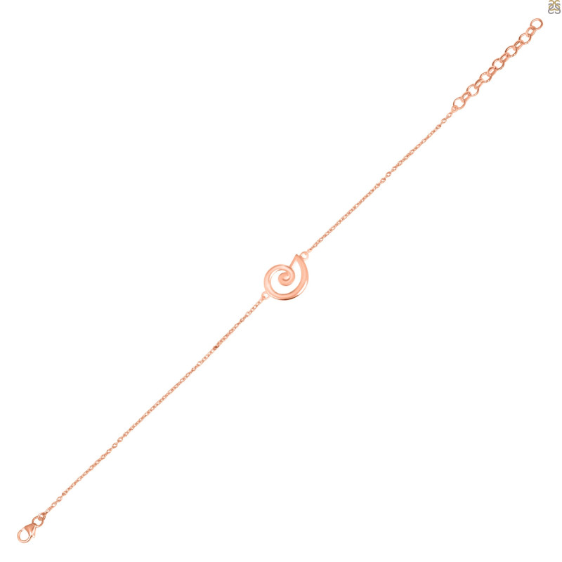 Plain Silver Bracelet PS-RDAL-34