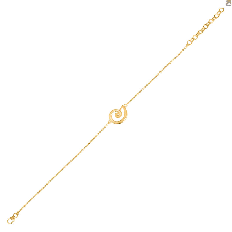 Plain Silver Bracelet PS-RDAL-34