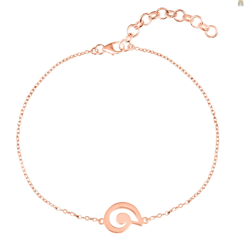 Plain Silver Bracelet PS-RDAL-34