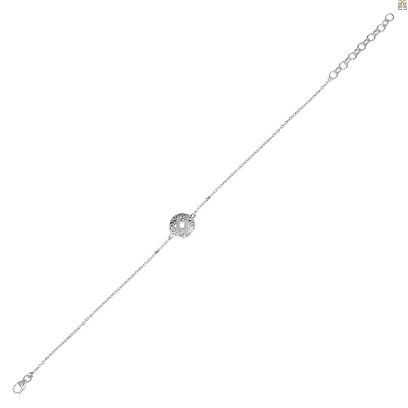 Plain Silver Bracelet