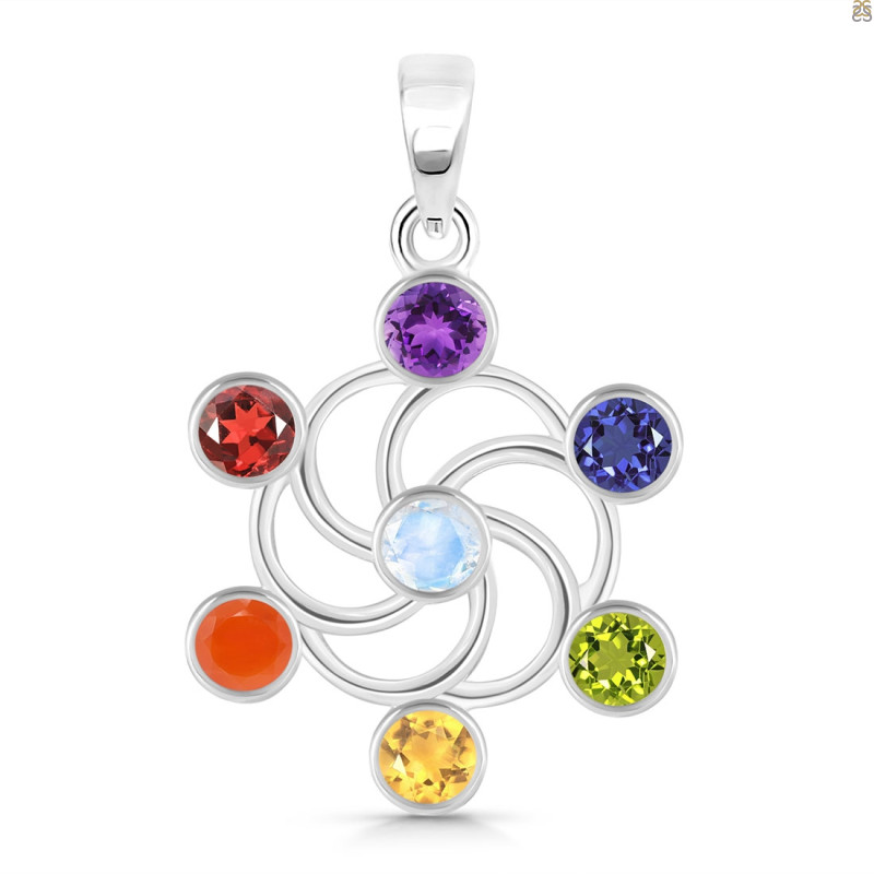 Chakra Pendant CKR-RDP-10.