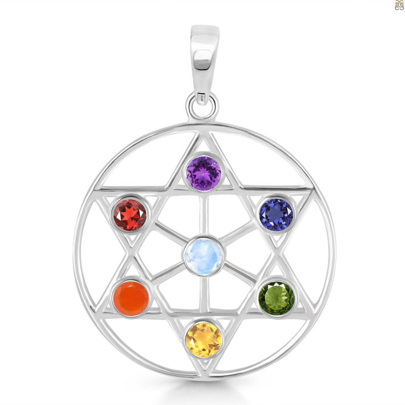 Chakra Pendant CKR-RDP-7.