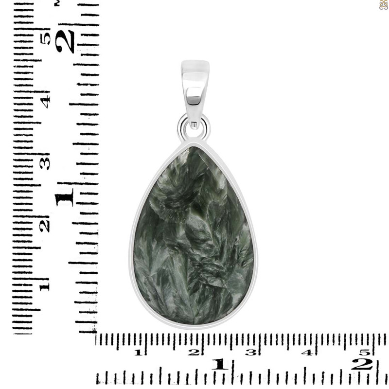 Seraphinite Pendant-SP SER-1-171