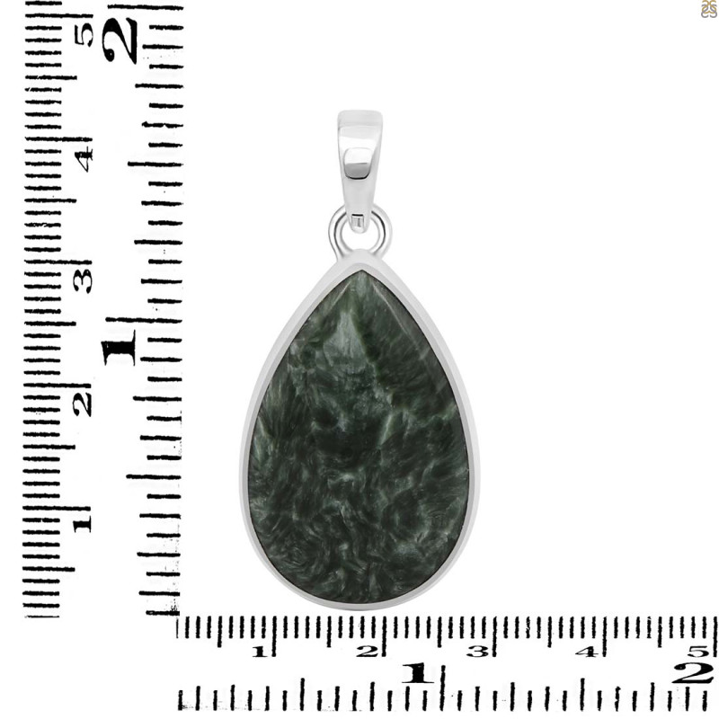 Seraphinite Pendant-SP SER-1-172