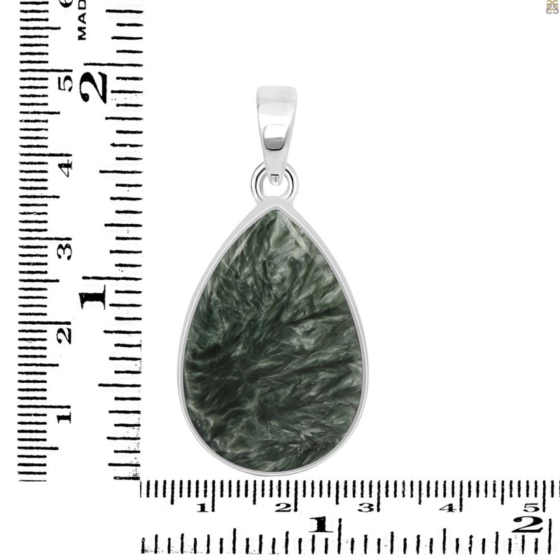 Seraphinite Pendant-SP SER-1-173