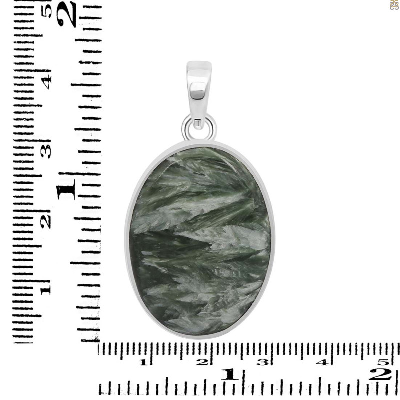 Seraphinite Pendant-SP SER-1-175