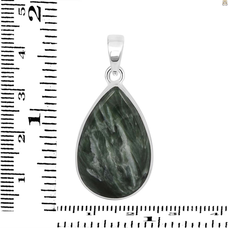 Seraphinite Pendant-SP SER-1-176