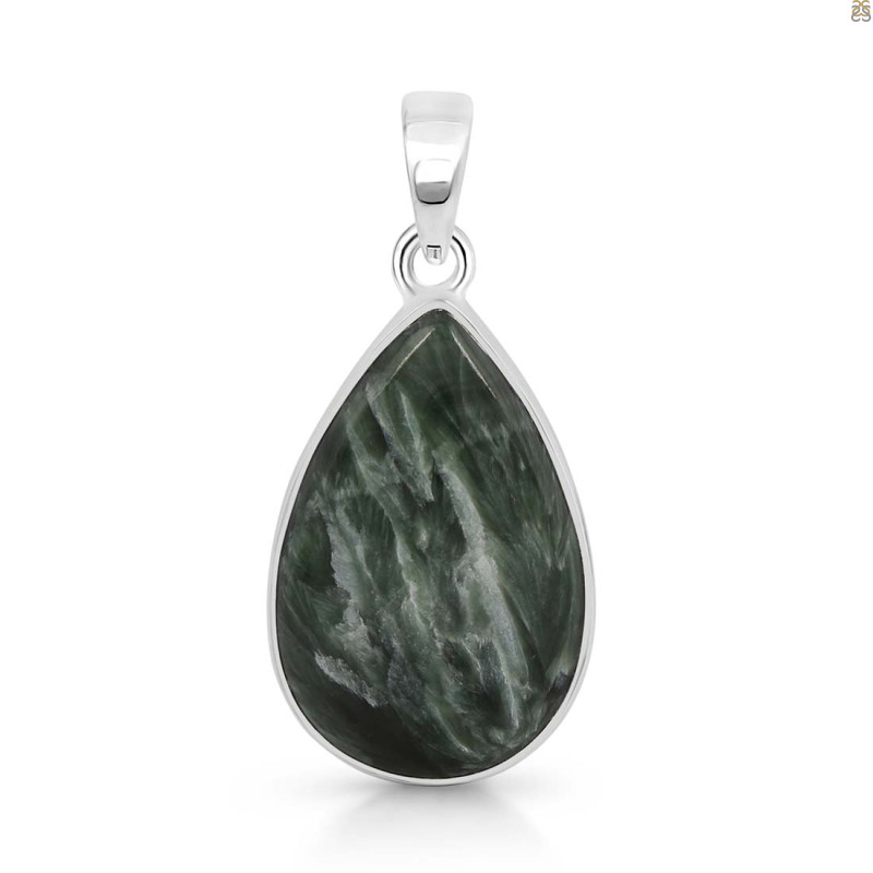Seraphinite Pendant-SP SER-1-176