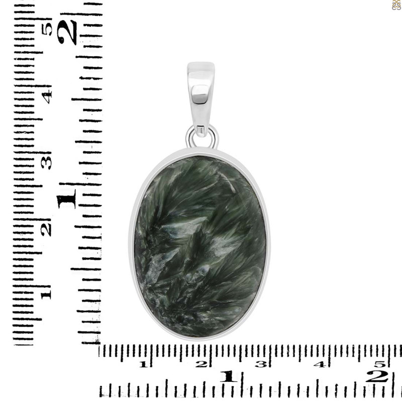 Seraphinite Pendant-SP SER-1-182