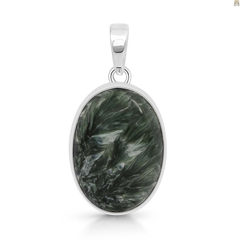 Seraphinite Pendant-SP SER-1-182