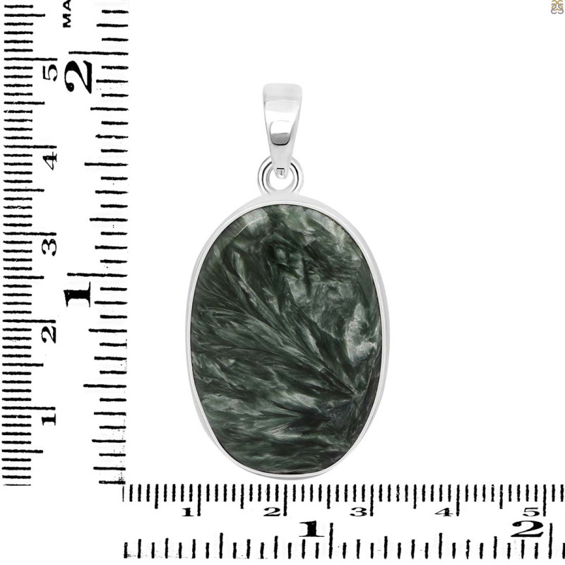 Seraphinite Pendant-SP SER-1-183