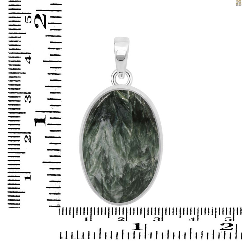 Seraphinite Pendant-SP SER-1-185