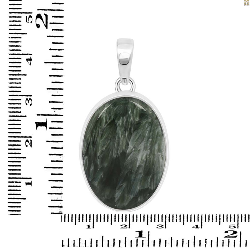 Seraphinite Pendant-SP SER-1-194