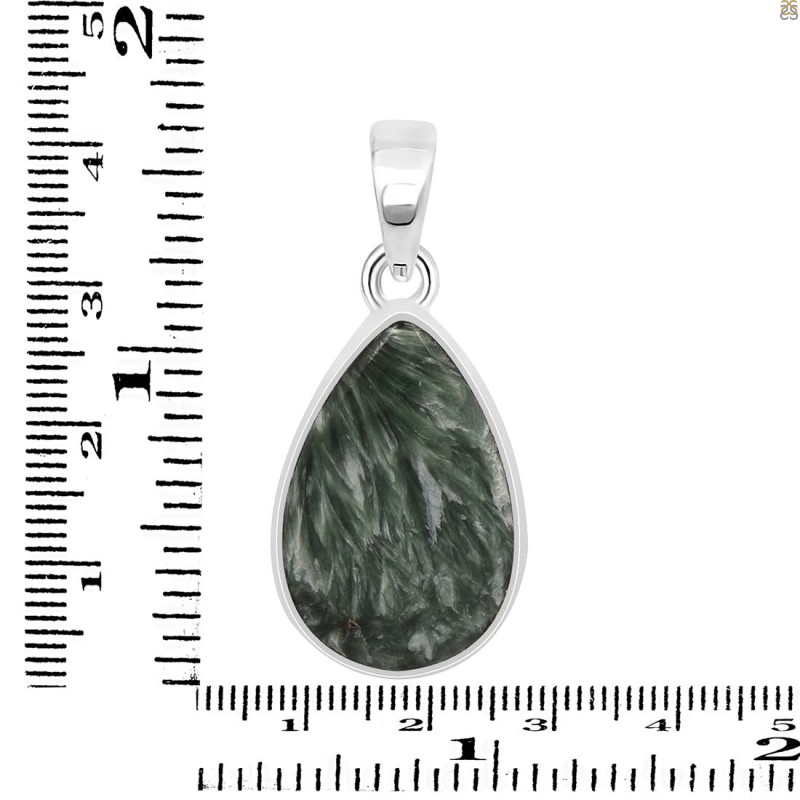 Seraphinite Pendant-SP SER-1-197