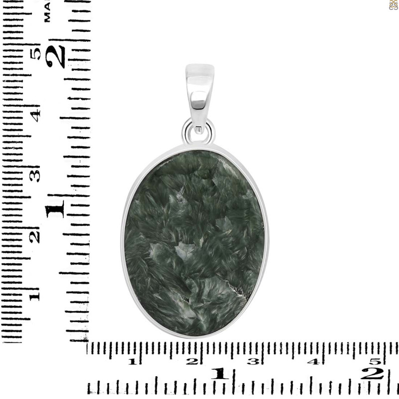 Seraphinite Pendant-SP SER-1-219