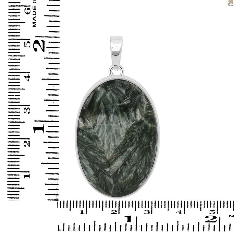 Seraphinite Pendant-SP SER-1-227